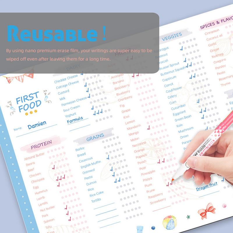 Baby Food Tracker - Liste de contrôle des premiers aliments