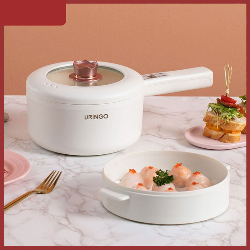 Baby Food Book - URINGO-Marmite électrique multifonctionnelle réglable à cinq