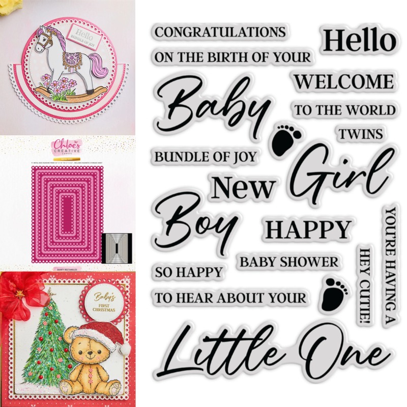 Baby Food Book - Matrices de découpe et tampons en