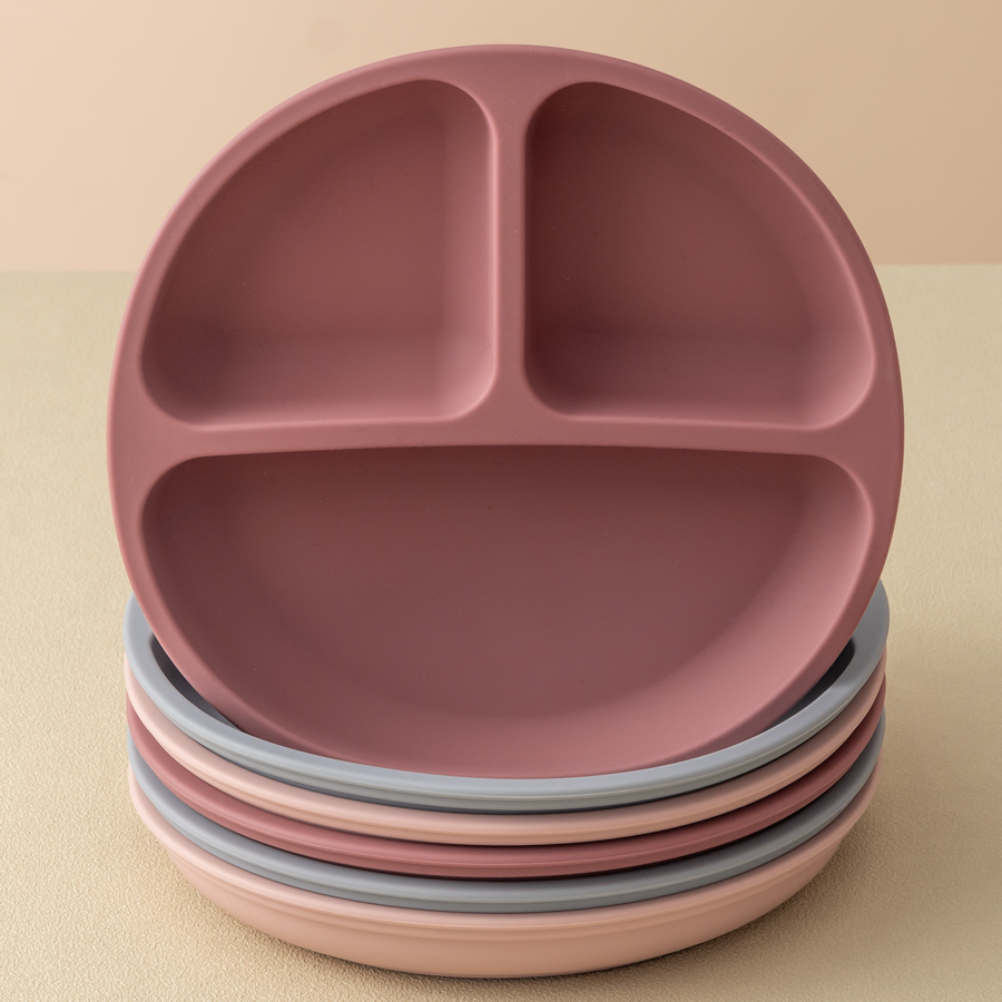 Baby Food Utensils - Assiette à manger en Silicone pour