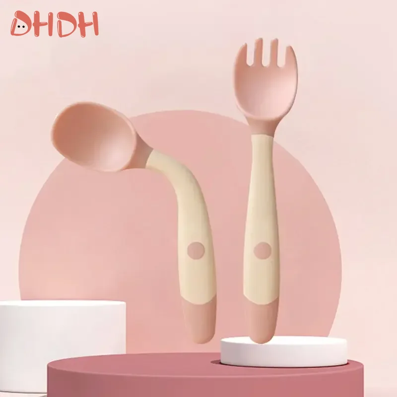 Baby Food Quantity - Ensemble Cuillère et Fourchette pour Bébé
