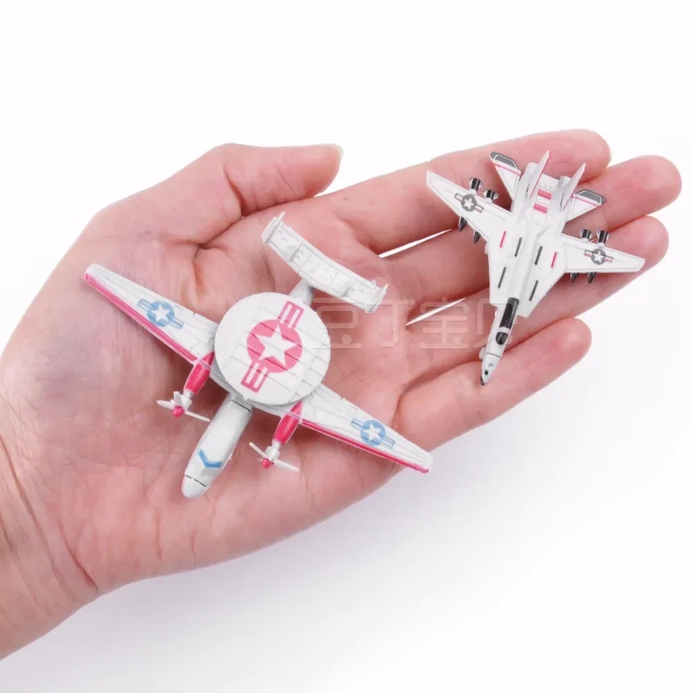 Baby Food Eat - Puzzle d'avion assemblé en plastique 4D,
