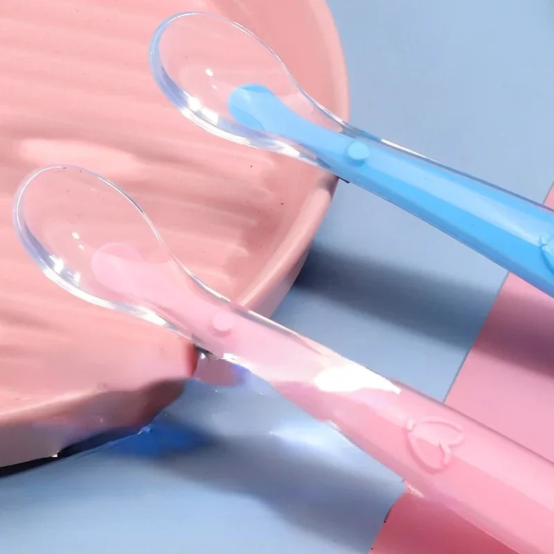 Baby Food Utensils - Cuillère en silicone pour bébé, motif