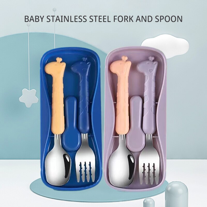Vaisselle pour enfants, 2 pièc - Baby Food Utensils avis et prix