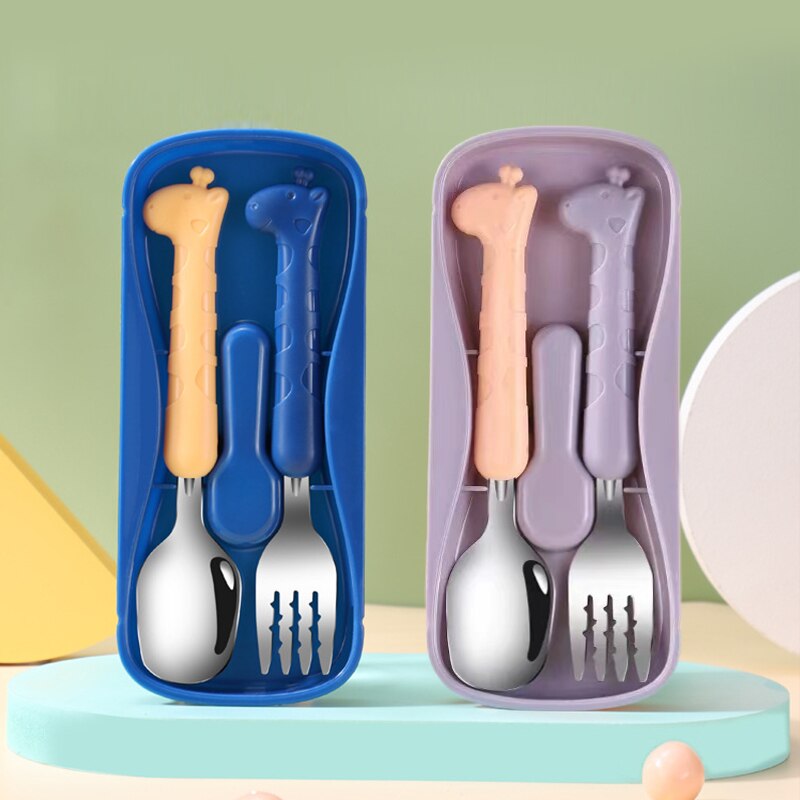 Vaisselle pour enfants, 2 pièc - Baby Food Utensils avis et prix
