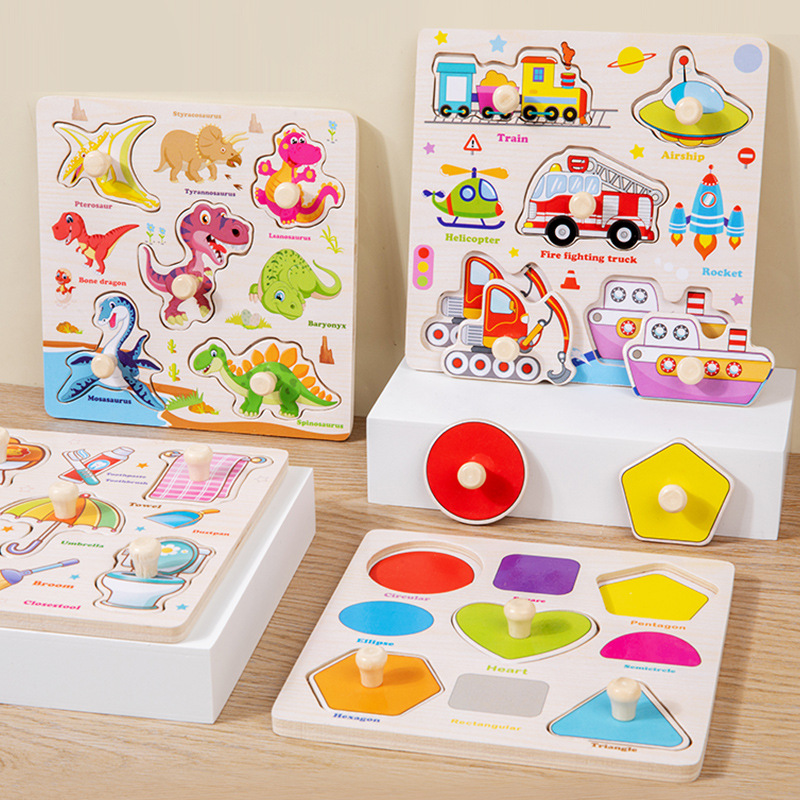 Puzzle en bois Montessori pour - Baby Food Eat avis et prix
