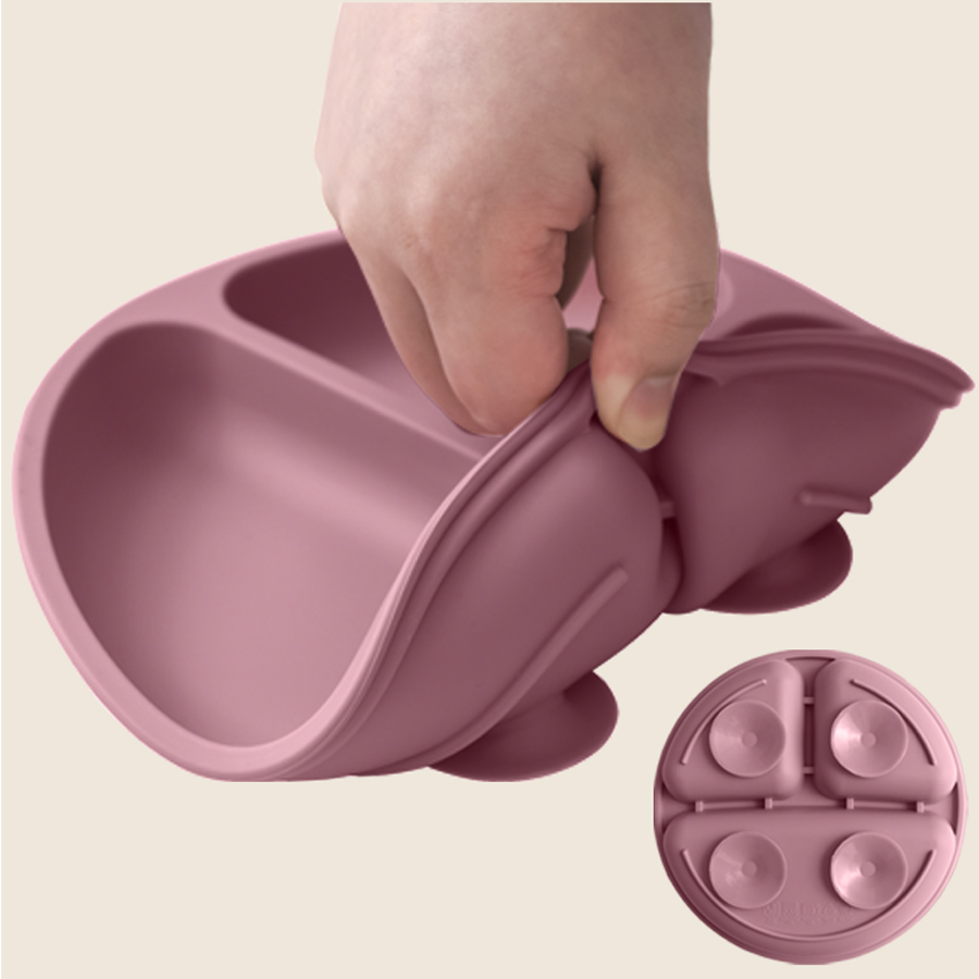 Assiette à manger en Silicone  - Baby Food Utensils avis et prix