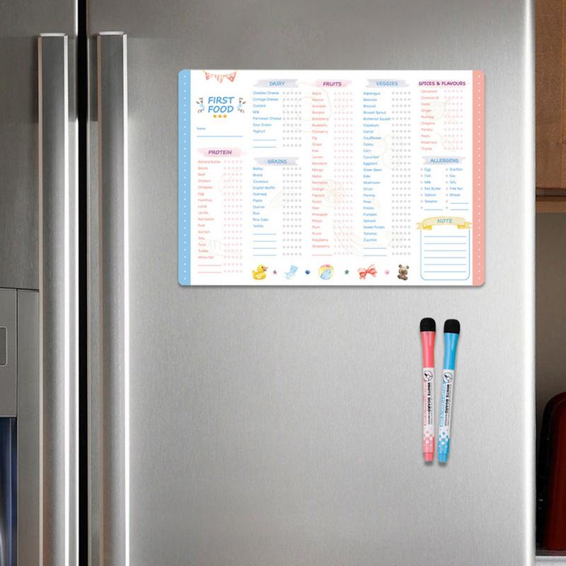 Tableau de contrôle des premie - Baby Food Tracker avis et prix