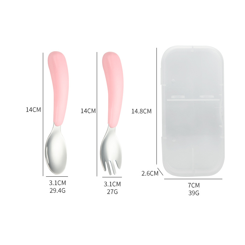 Cuillère, fourchette et baguet - Baby Food Utensils avis et prix