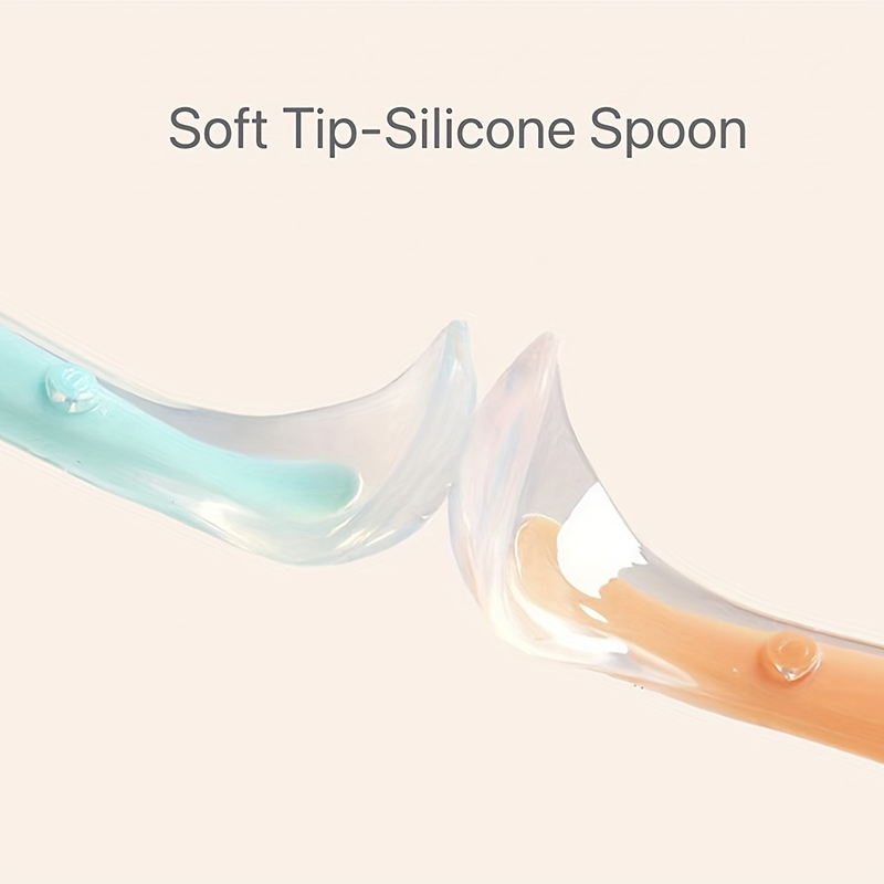 Cuillère en silicone à pointe  - Baby Food Utensils avis et prix