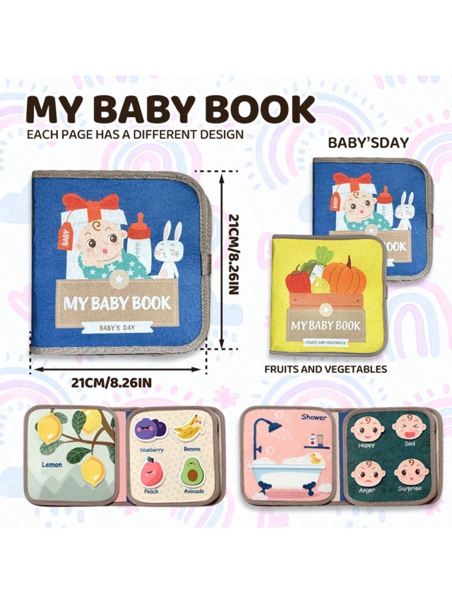 Livre occupé pour bébé Montess - Baby Food Book avis et prix