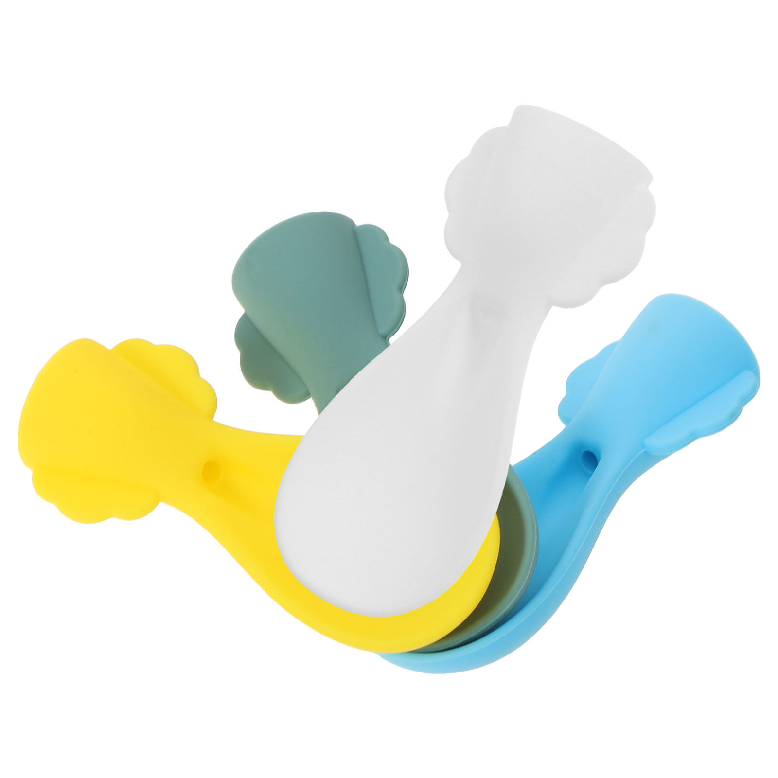 4 pièces de cuillères en silic - Baby Food Utensils avis et prix