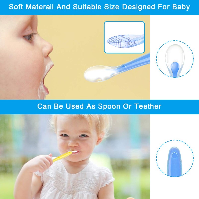 Cuillères en Silicone sans BPA - Baby Food Product avis et prix
