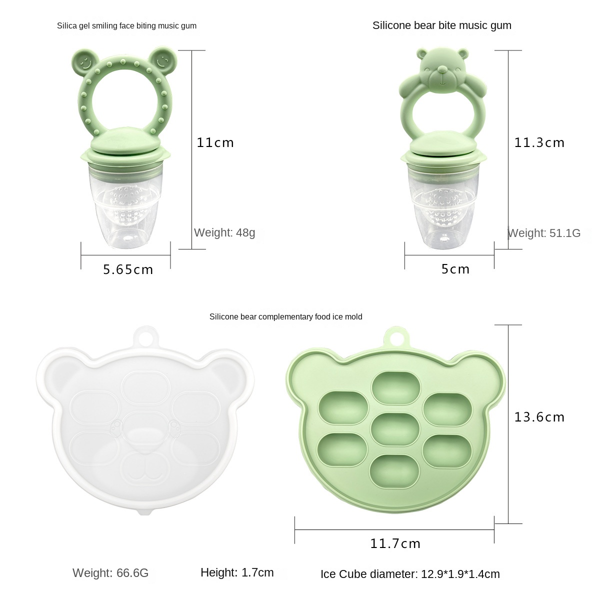 TeWindsor-Sucette en silicone  - Baby Food Quantity avis et prix