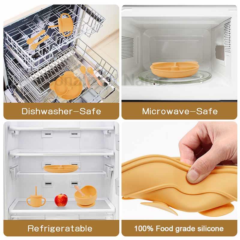 Ensemble d'alimentation en Sil - Baby Food Utensils avis et prix